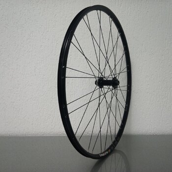 Vorderrad / 622X20C / Alexrims / MD19 / Schwarz / Shimano / HB-MT400-B /  / 110 MM / Disc (Centerlock) / MTB - Tour