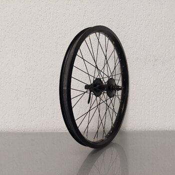 Vorderrad / 406X25C / Rigida - Ryde / Andra 40 / Schwarz / Shimano / HB-M475 Deore / / 100 MM / Disc (6 Bolzen) / Cargo