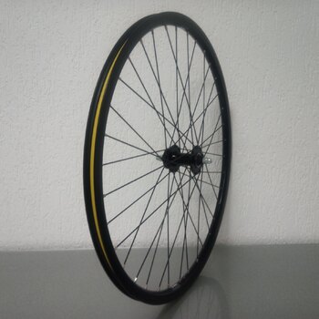 Roue avant / 622X19C / Rigida - Ryde / Andra 10 / Noir / Novatec / Autres / / 100 MM / Disque (6 boulons) / E-Bike