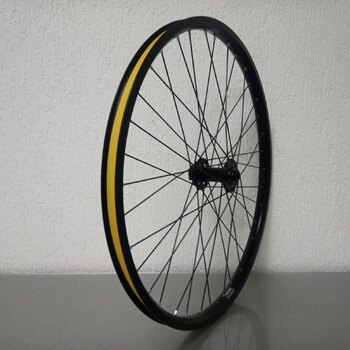 Front wheel / 584X25C / Rigida - Ryde / Andra 40 / Black / BQ / BQ-FH30503 /  / 110 MM / Disc (6 bolts) / E-Bike