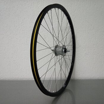 Voorwiel / 622X19C / Rigida - Ryde / Andra 10 / Zwart / Shimano / DH-C3000-3N-NT 6V-3.0W Dynamo /  / 100 MM / Geen rem / City