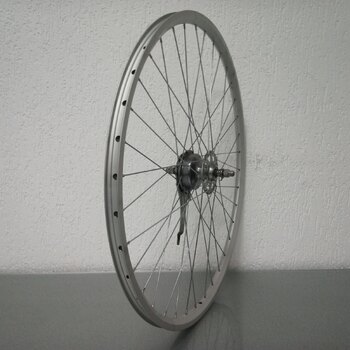 USED ​​Front wheel / 622X19C / Rigida - Ryde / Star XS19 / Silver / Sachs / Others /  / 100 MM / Drum Brake 70 MM / City