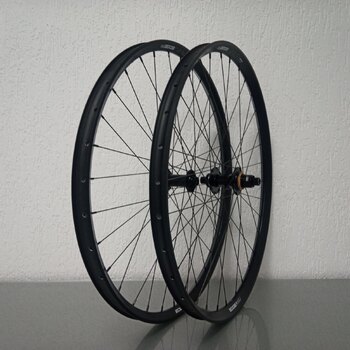 Paire de roues / 622X30C / Rigida - Ryde / Edge M 30 os / Noir / BQ / BQ-RH30019 / SRAM XD(R) 11S/12S / 148 MM / Disc (Centerlock) / VTT - Enduro