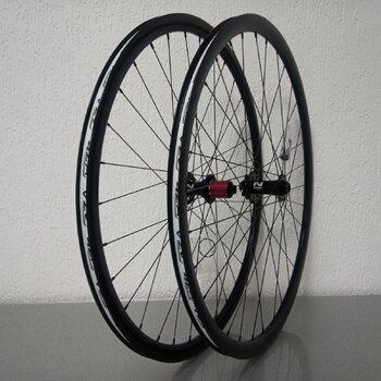 Wheelset / 622X16C / Rigida - Ryde / DP16 Disc / Black / Novatec / D792SB/A-A 4A / HG Body 36,85 MM / 142 MM / Disc (6 bolts) / Race