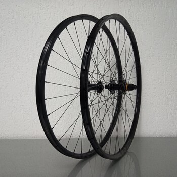 Paire de roues / 622X25C / Race Face / AR Offset 25 / Noir / BQ / BQ-RH30019 / SRAM XD(R) 11S/12S / 148 MM / Disc (Centerlock) / VTT